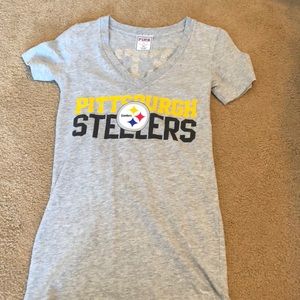 Pittsburgh Steelers Pink Tee